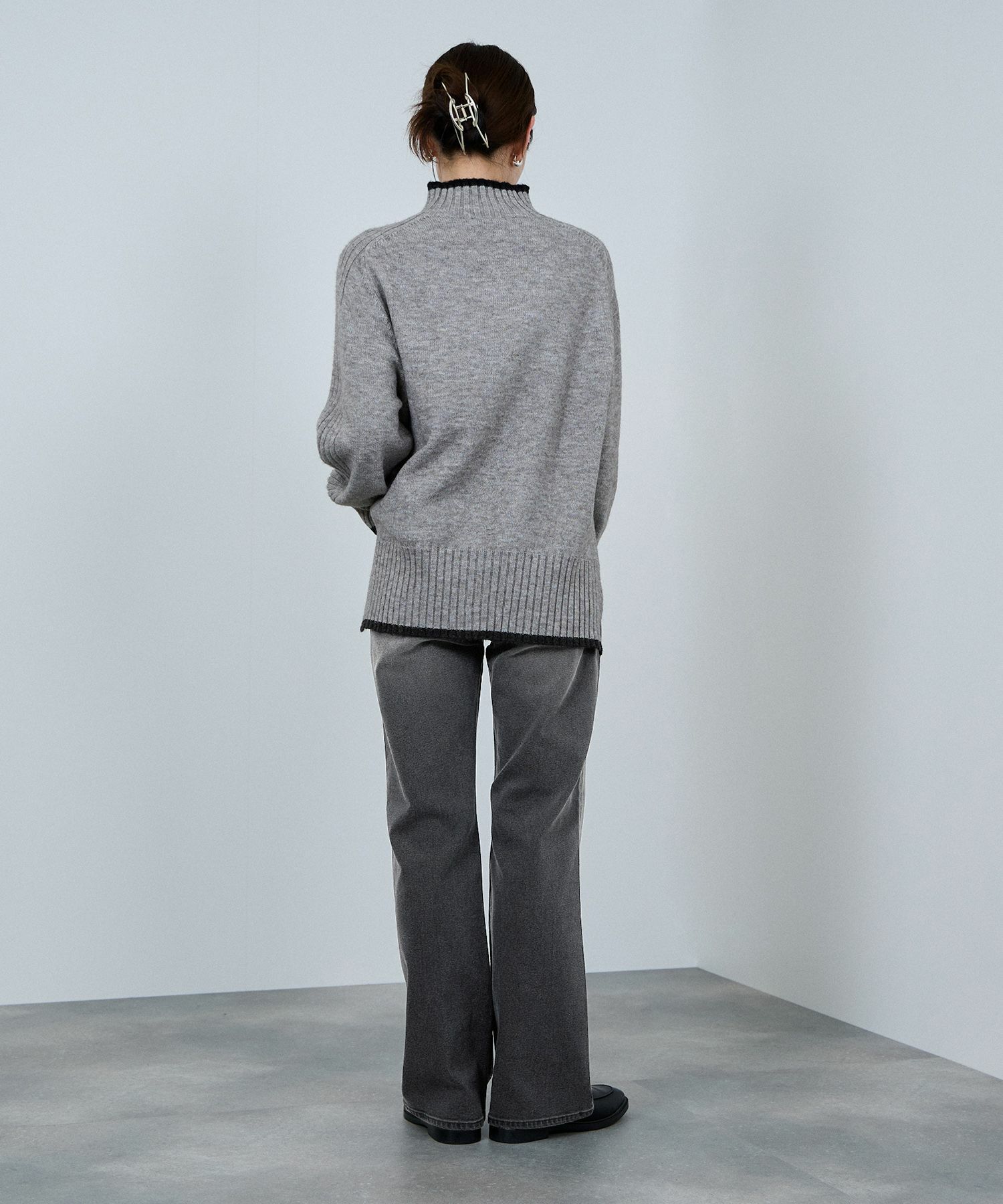 nAvy  毎日はきたくなるデニム「マイデニ」 フレアパンツ レディース商品画像-8