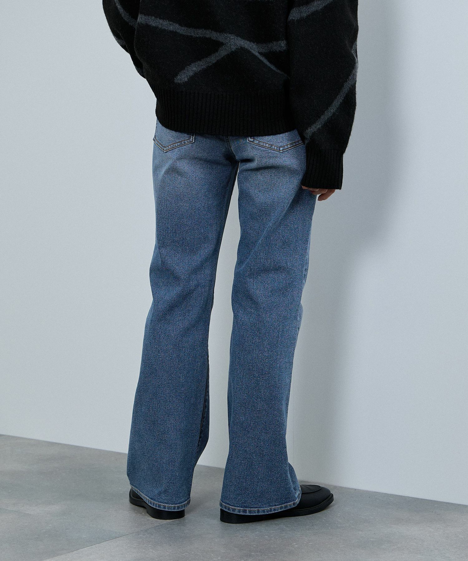 nAvy 毎日はきたくなるデニム「マイデニ」 フレアパンツ レディース