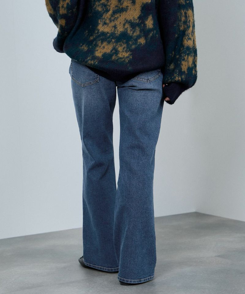 nAvy 毎日はきたくなるデニム「マイデニ」 フレアパンツ レディース商品画像-16