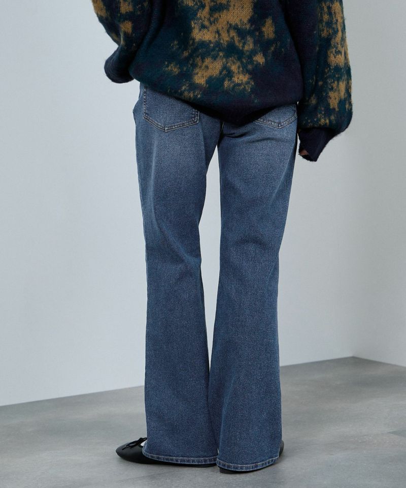 nAvy  毎日はきたくなるデニム「マイデニ」 フレアパンツ レディース商品画像-17