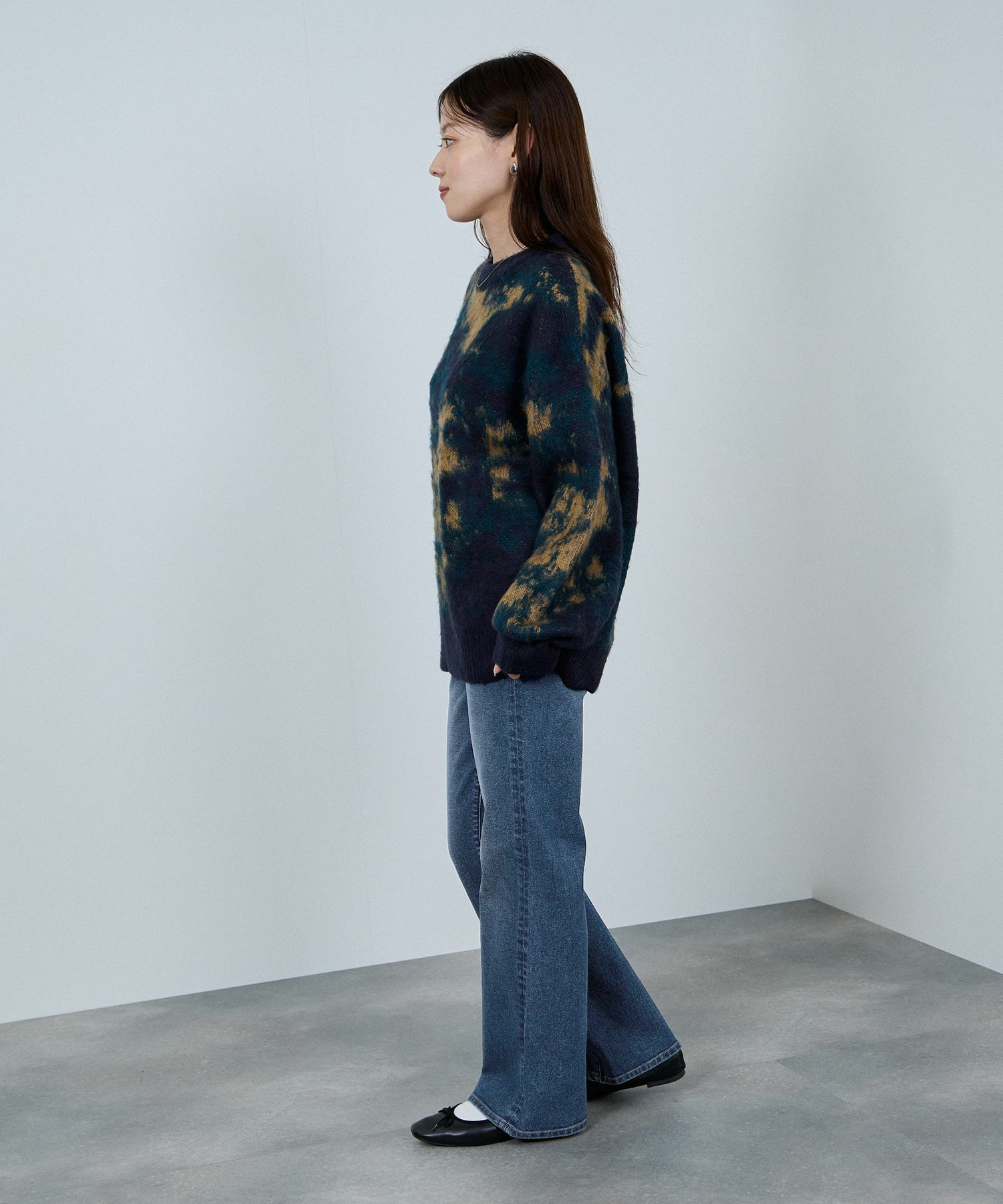 nAvy 毎日はきたくなるデニム「マイデニ」 フレアパンツ レディース