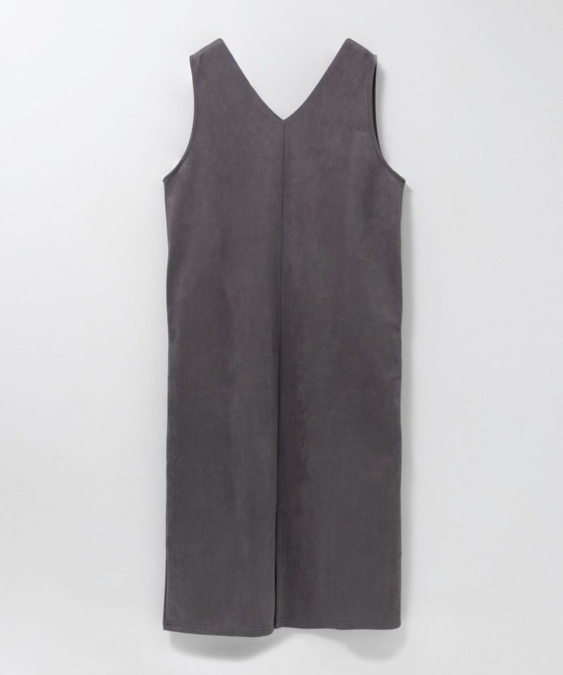 nAvy ポンチ素材 フェイクスエードジャンパースカート レディース商品画像-15