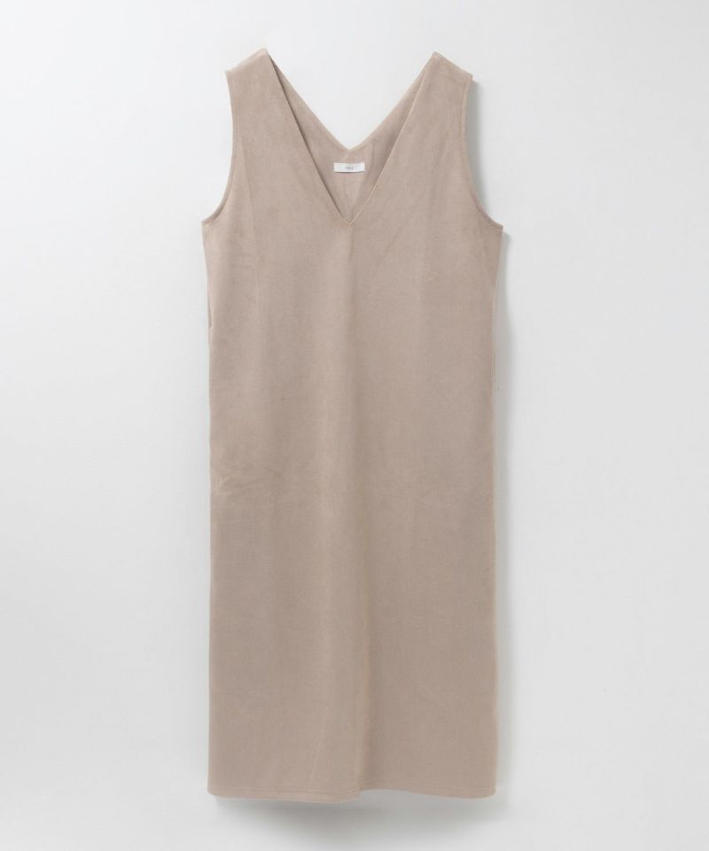 nAvy ポンチ素材 フェイクスエードジャンパースカート レディース商品画像-16