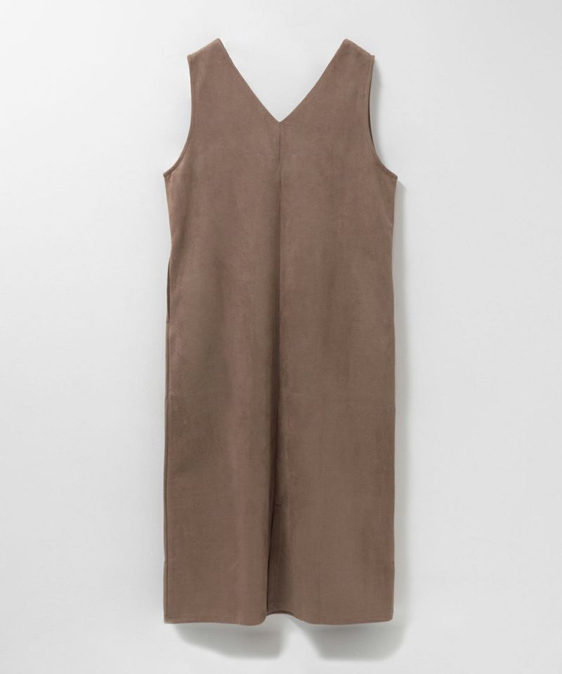 nAvy ポンチ素材 フェイクスエードジャンパースカート レディース商品画像-19