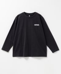 T-GRAPHICS バックロゴ長袖Tシャツ キッズ メール便 対応商品