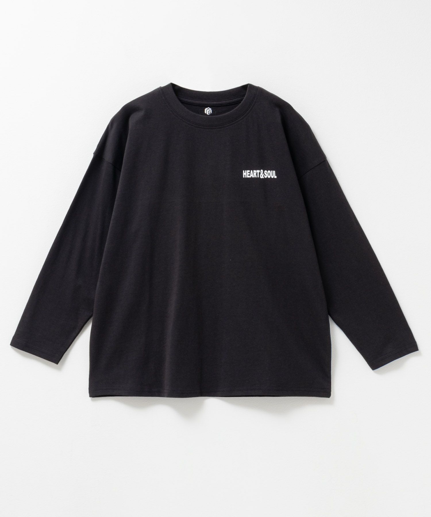 T-GRAPHICS  バックロゴ長袖Tシャツ キッズ メール便 対応商品商品サムネイル-1