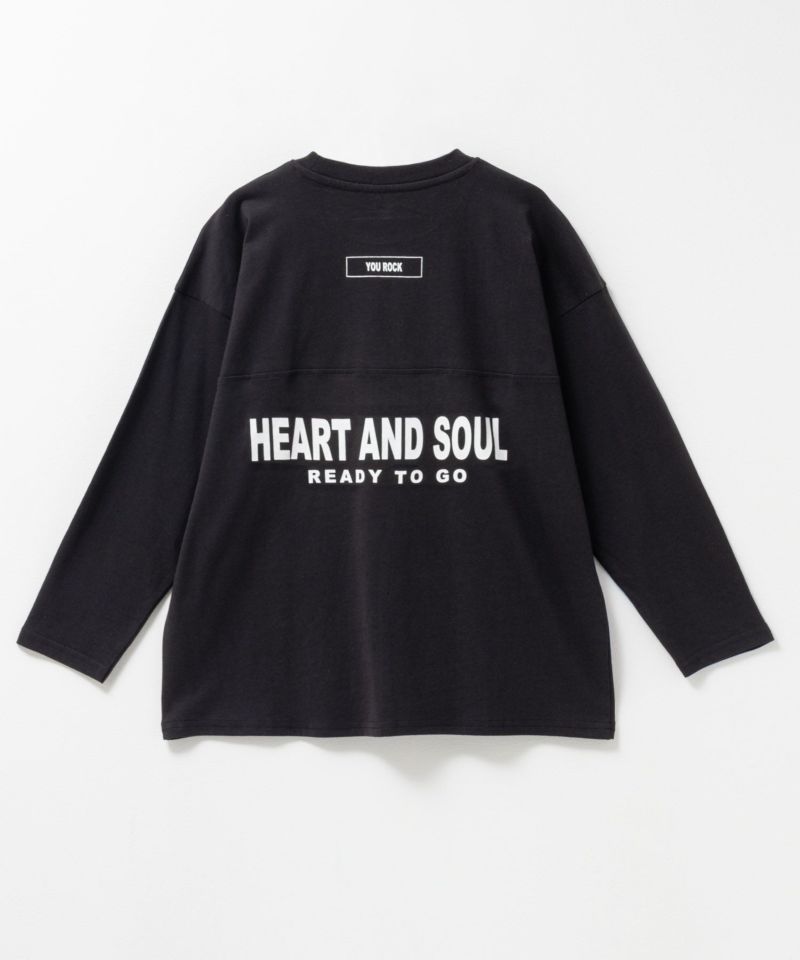 T-GRAPHICS  バックロゴ長袖Tシャツ キッズ メール便 対応商品商品画像-2