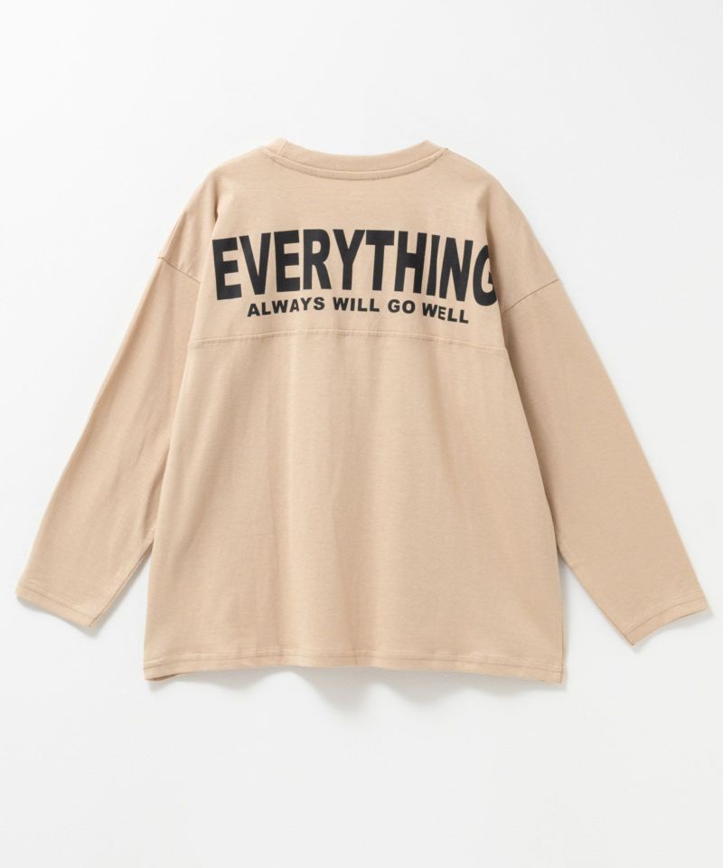 T-GRAPHICS  バックロゴ長袖Tシャツ キッズ メール便 対応商品商品画像-4