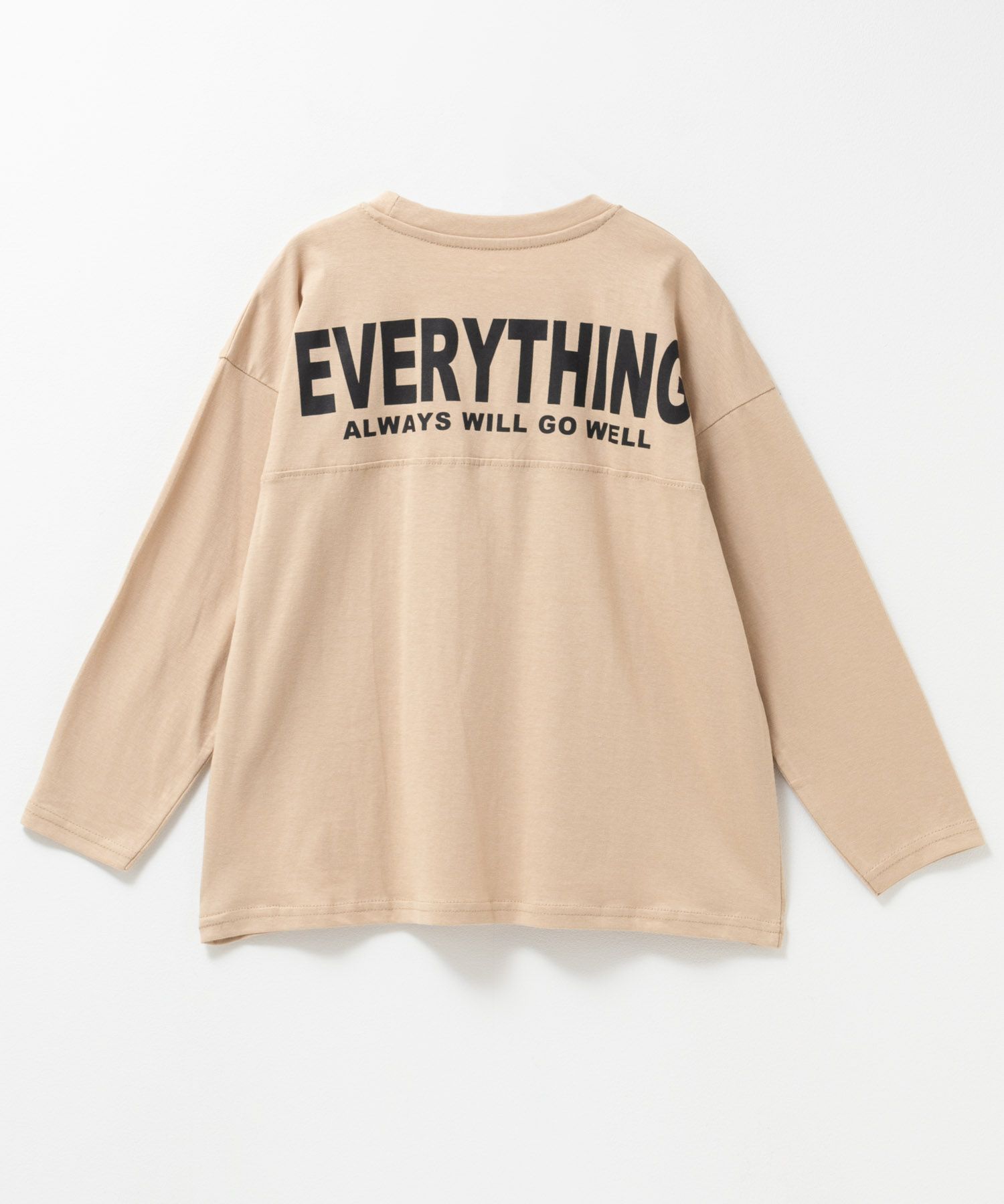 T-GRAPHICS バックロゴ長袖Tシャツ キッズ メール便 対応商品商品サムネイル-4