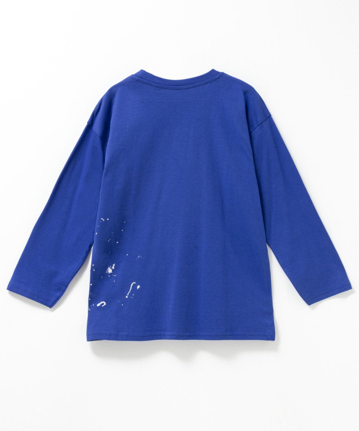 T-GRAPHICS ペイントプリント長袖Tシャツ キッズ メール便 対応商品