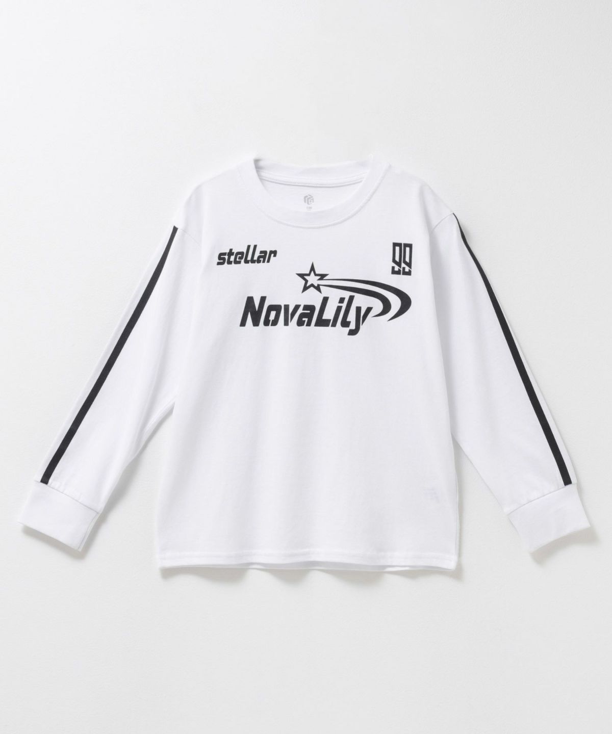  T-GRAPHICS 袖ライン長袖Tシャツ キッズ メール便 対応商品