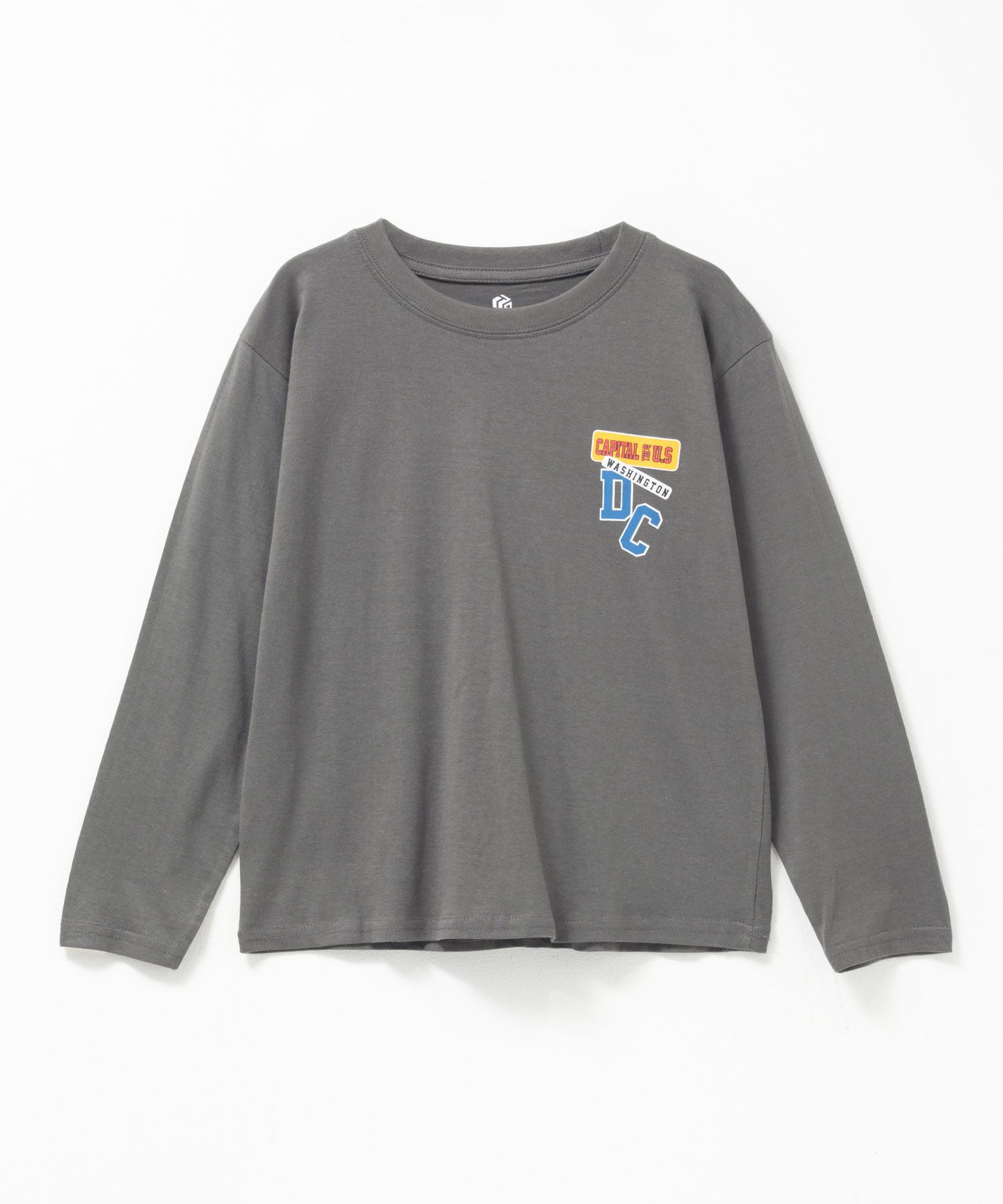 T-GRAPHICS 多柄プリント長袖Tシャツ キッズ メール便 対応商品