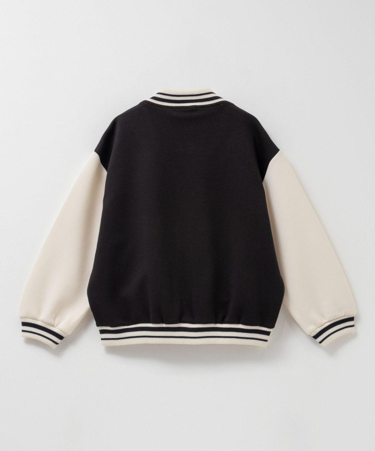 NAVY ポンチ素材 スタジャン キッズ