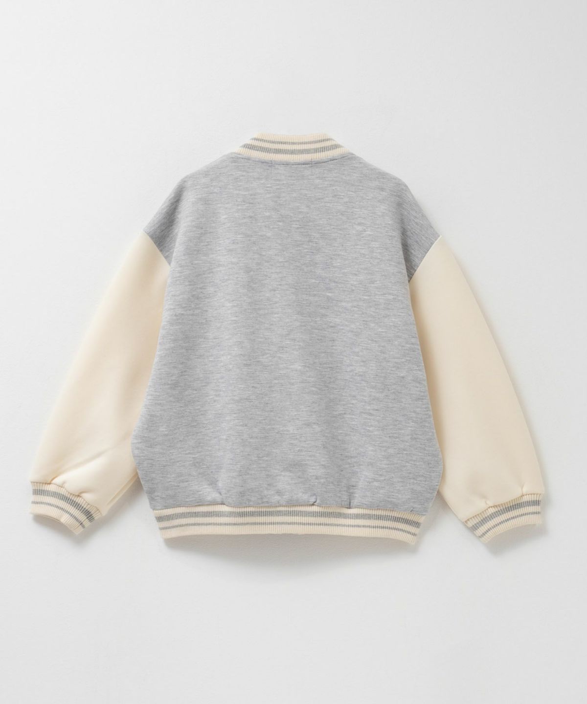 NAVY ポンチ素材 スタジャン キッズ