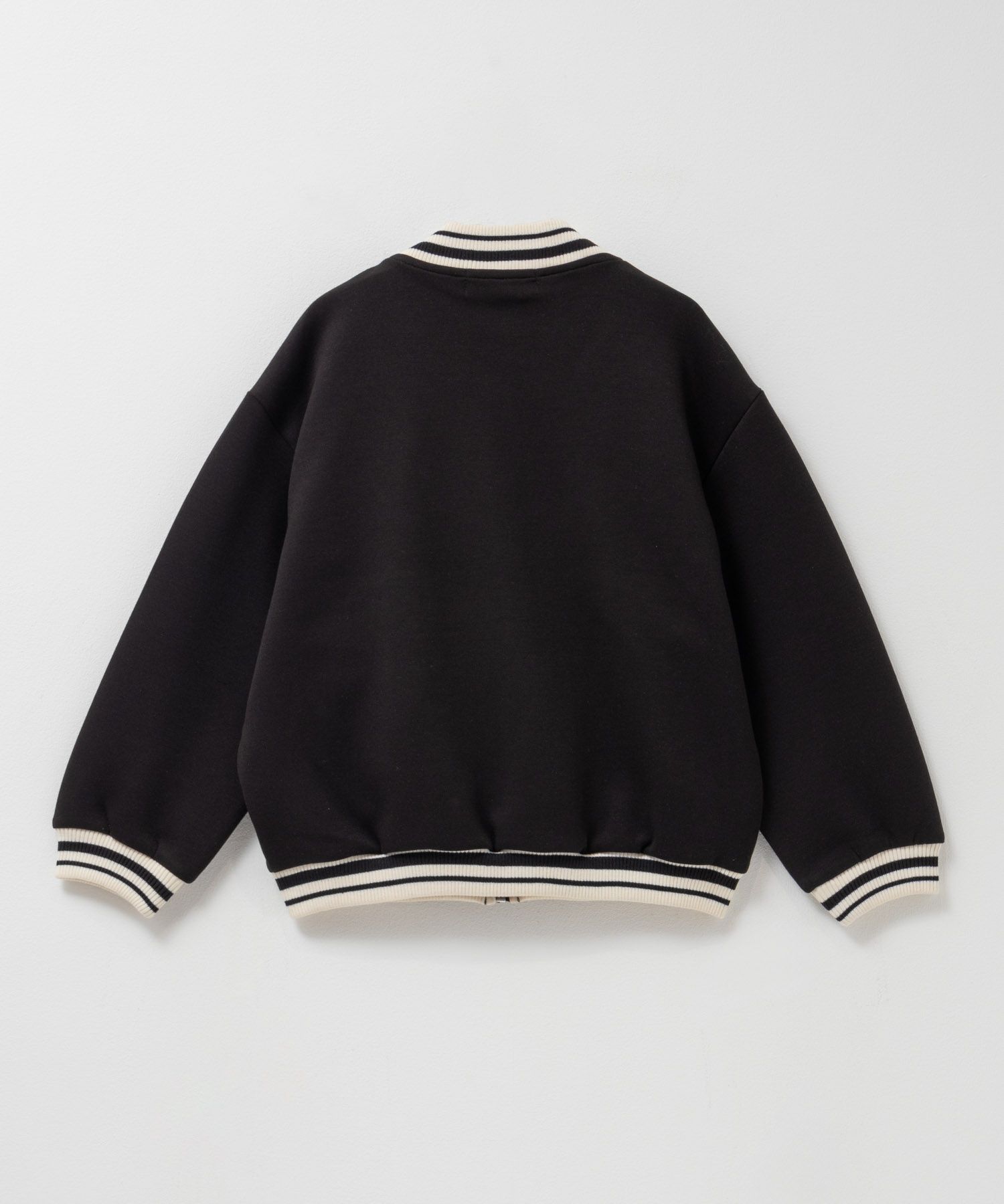 NAVY  ポンチ素材 スタジャン キッズ商品サムネイル-6