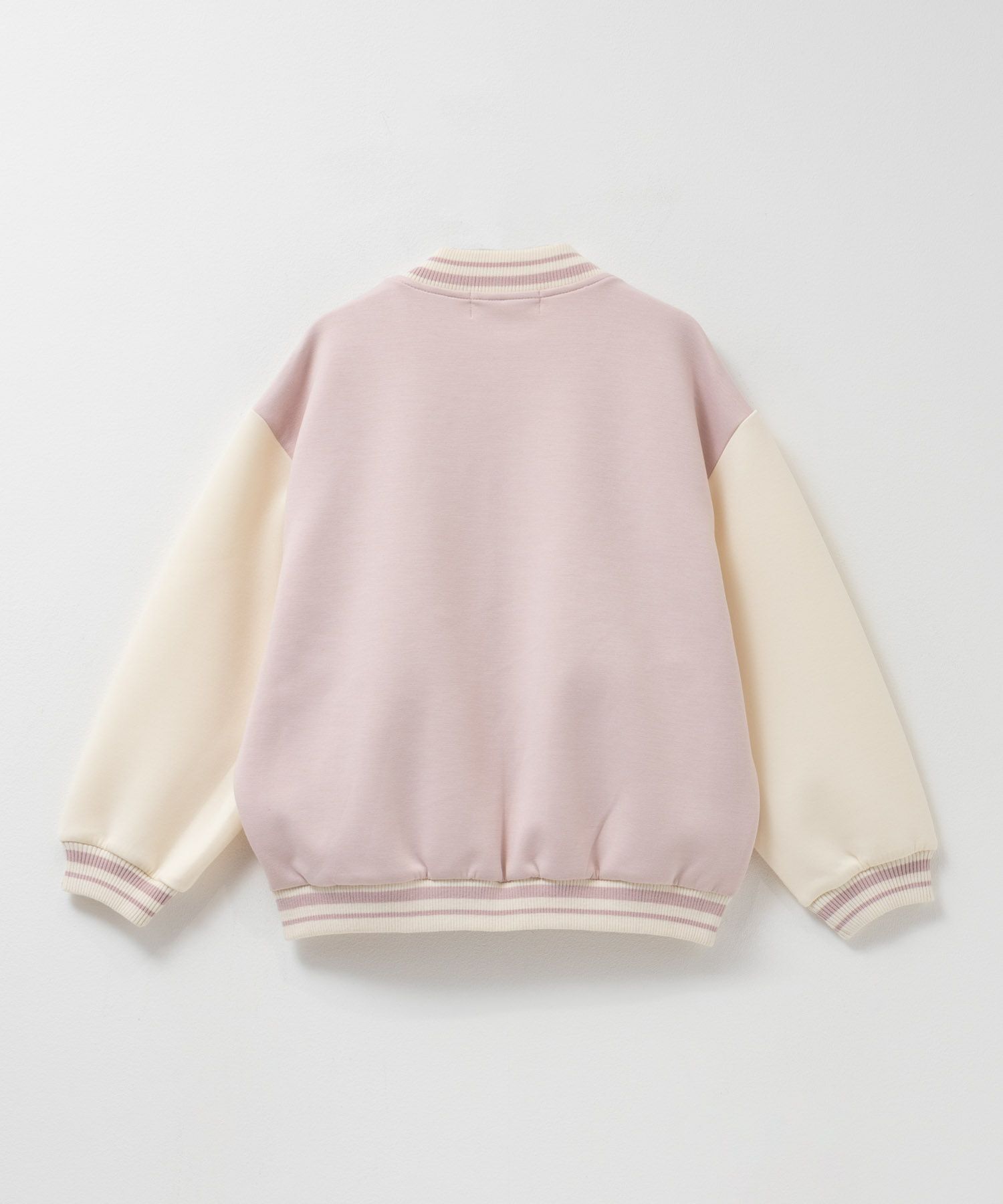 NAVY  ポンチ素材 スタジャン キッズ商品サムネイル-8