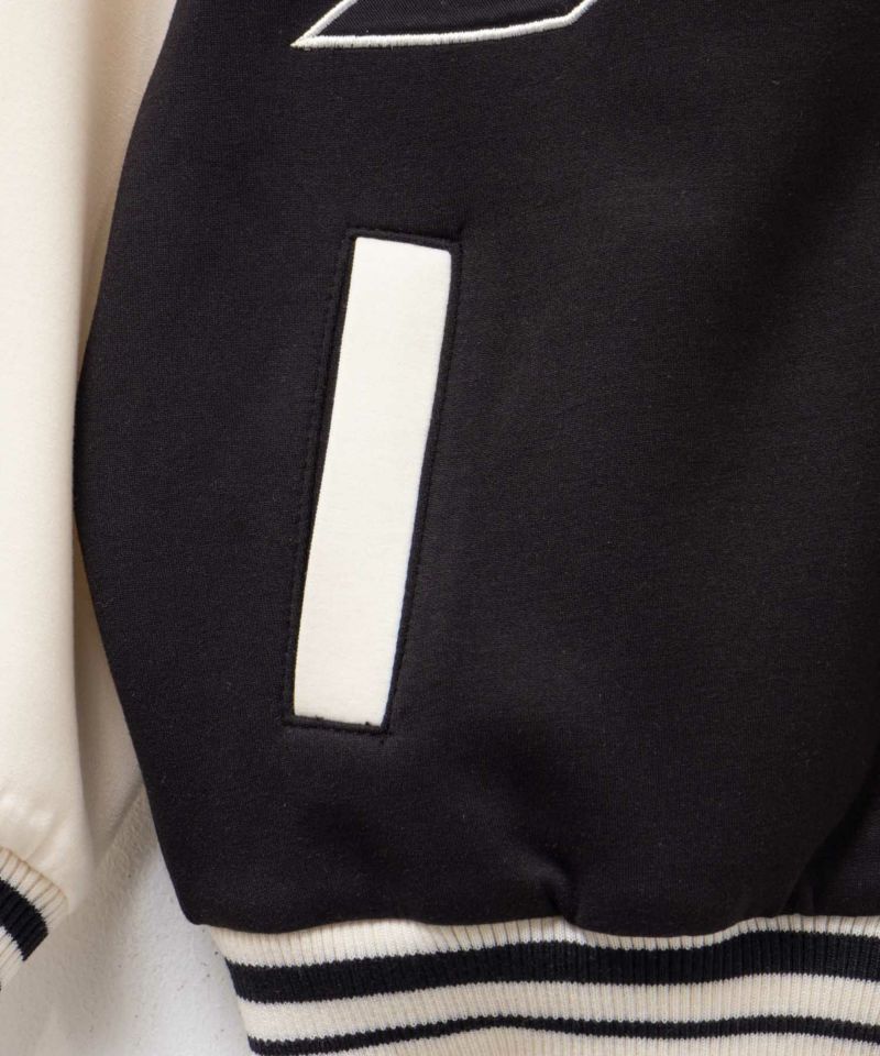 NAVY ポンチ素材 スタジャン キッズ商品画像-16