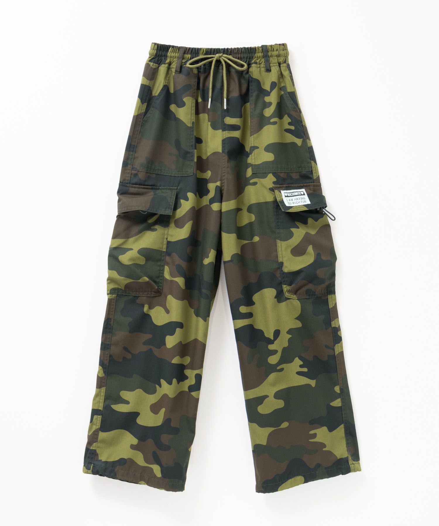 アングラーズハウス　ビンテージパンツ　フィッシュ迷彩 00s Mossy Oak モッシーオーク ツリーカモ 迷彩 カーゴパンツ M