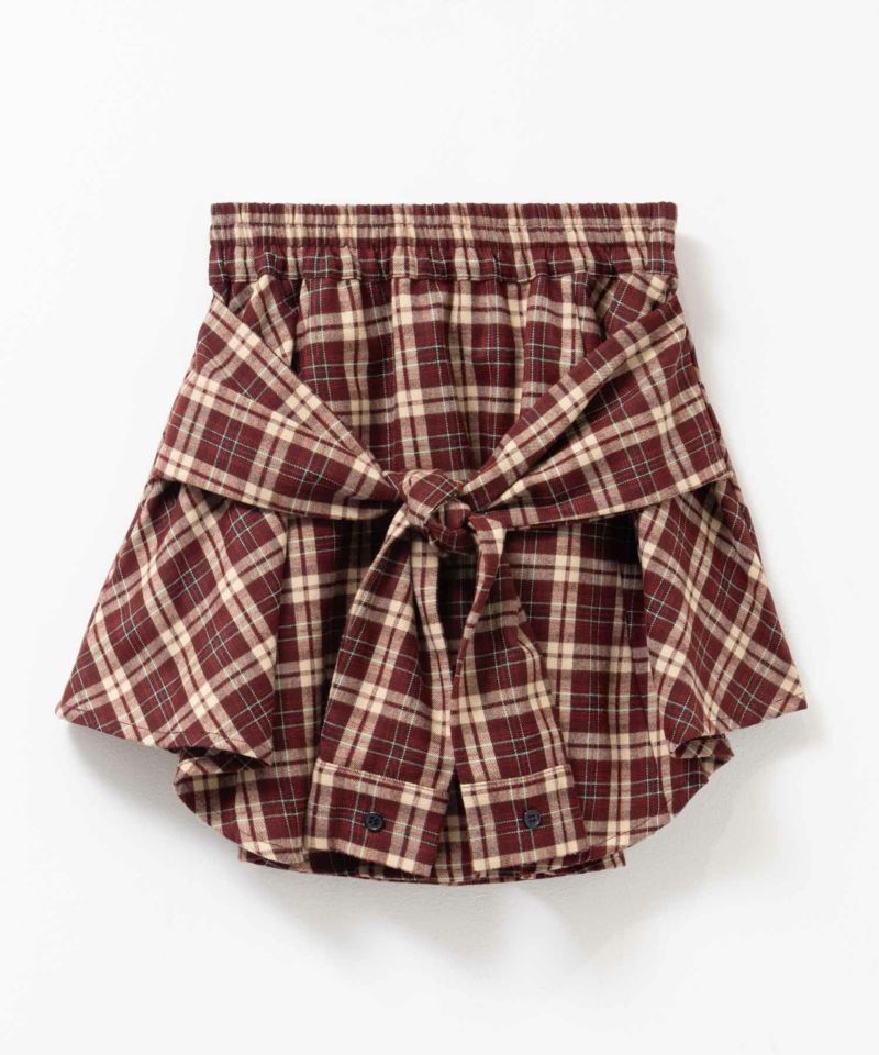 RICH MIX 前結びフェイクデザインスカート キッズ商品画像-3