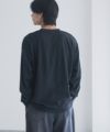 [期間限定価格]NAVY タフラク ポンチ素材プリント長袖Tシャツ メンズ商品サムネイル-17