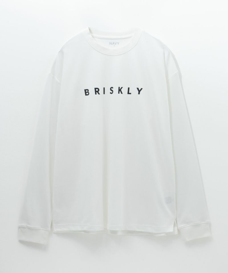 [期間限定価格]NAVY タフラク ポンチ素材プリント長袖Tシャツ メンズ商品画像-25