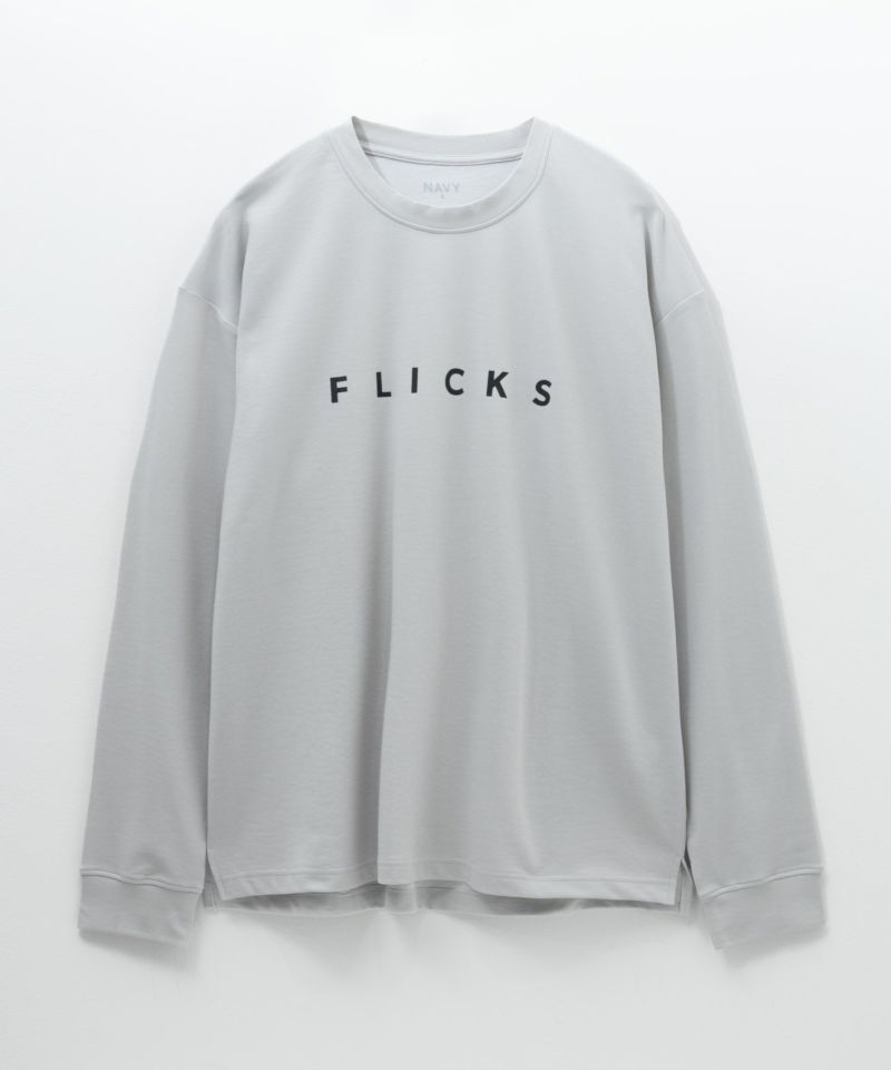 [期間限定価格]NAVY タフラク ポンチ素材プリント長袖Tシャツ メンズ商品画像-27