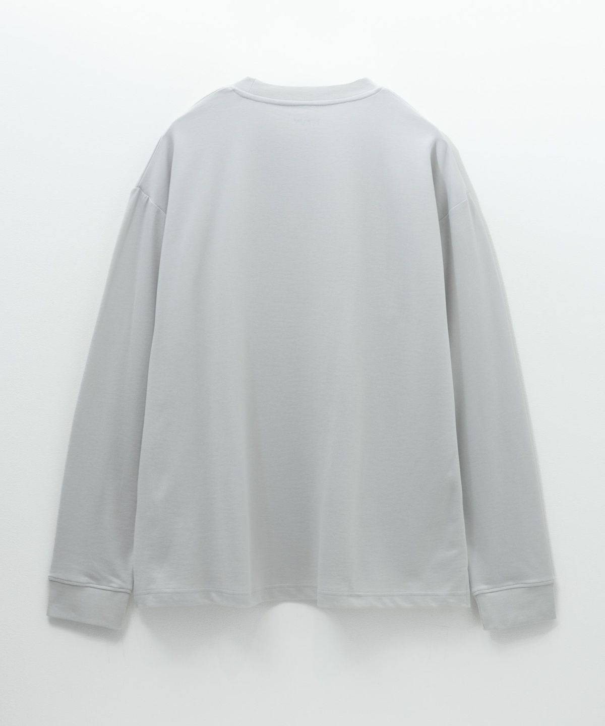 NAVY タフラク ポンチ素材プリント長袖Tシャツ メンズ