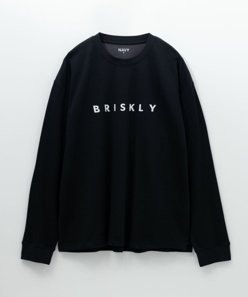 [期間限定価格]NAVY タフラク ポンチ素材プリント長袖Tシャツ メンズ商品画像-29