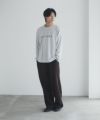 [期間限定価格]NAVY タフラク ポンチ素材プリント長袖Tシャツ メンズ商品サムネイル-38