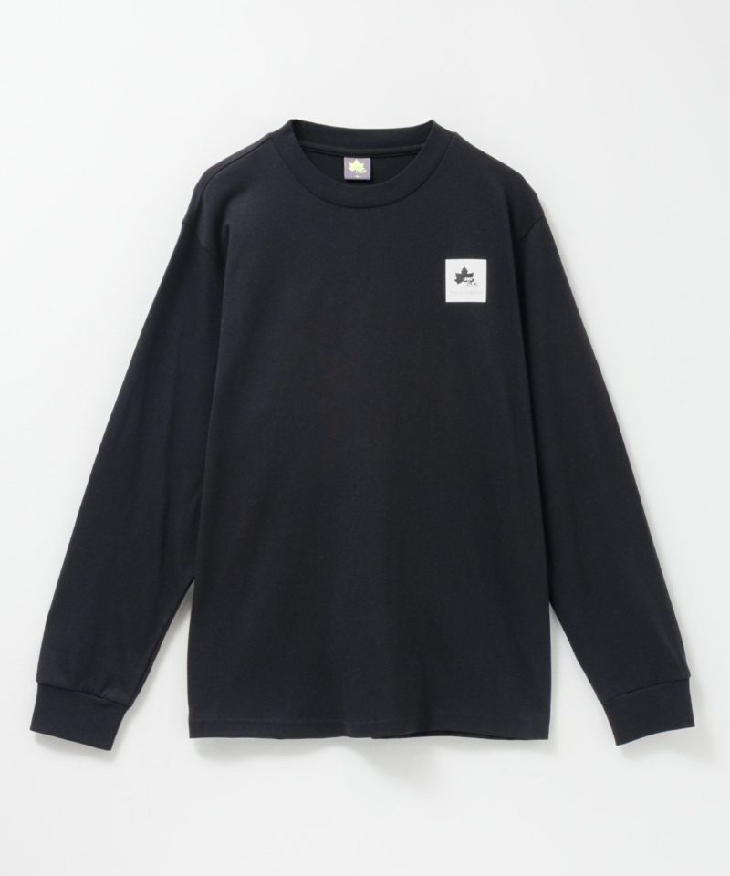 【WEB限定】LOGOS PARK  ワンポイントロゴロングスリーブTシャツ メンズ商品画像-3