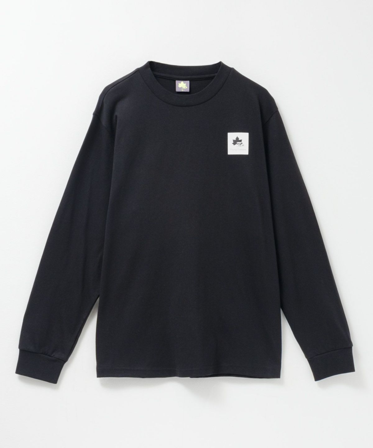 【WEB限定】LOGOS PARK ワンポイントロゴロングスリーブTシャツ メンズ
