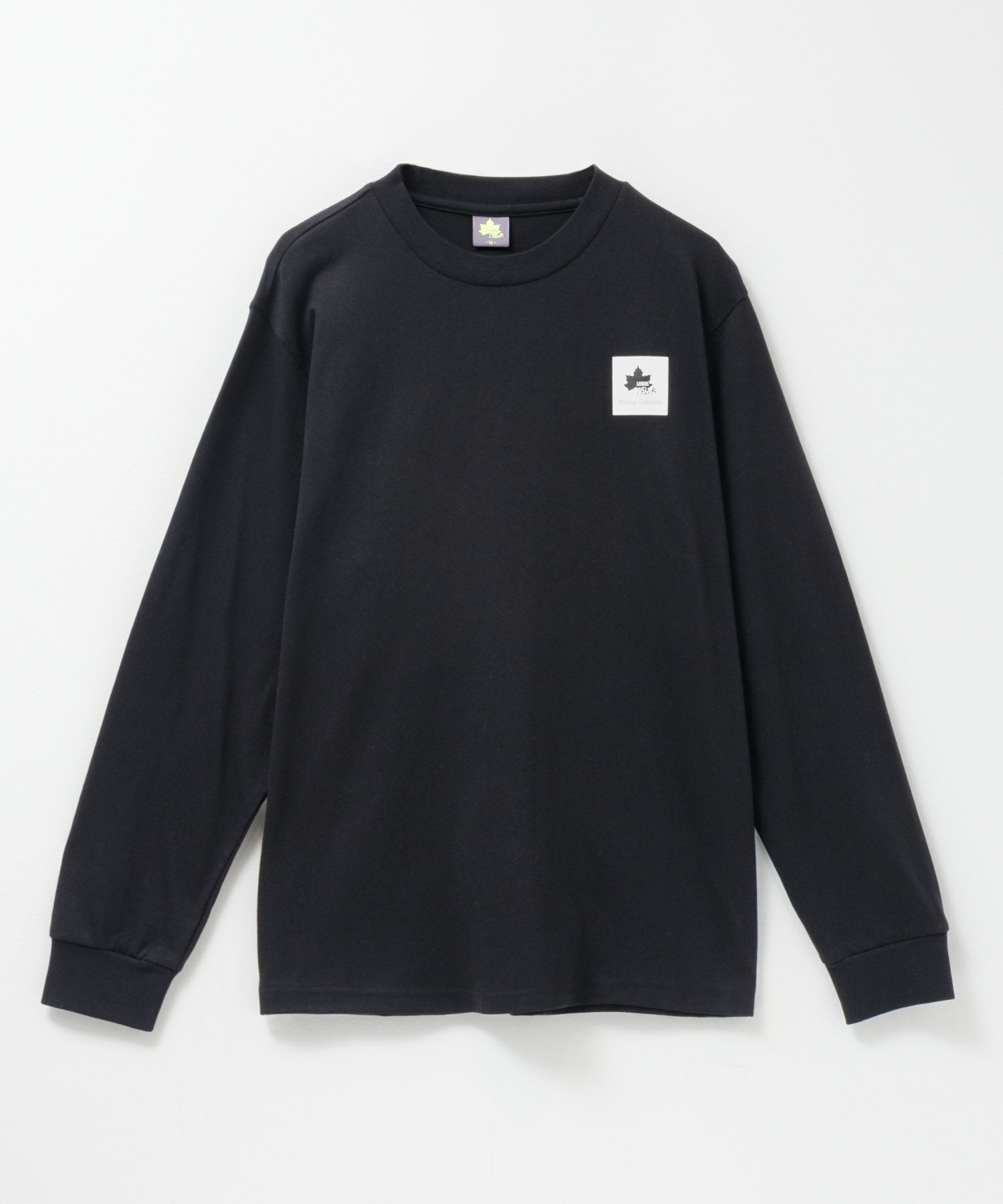 【WEB限定】LOGOS PARK ワンポイントロゴロングスリーブTシャツ メンズ