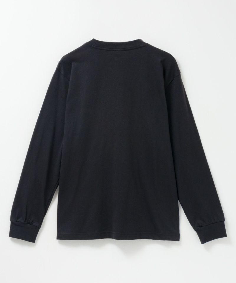【WEB限定】LOGOS PARK  ワンポイントロゴロングスリーブTシャツ メンズ商品画像-4