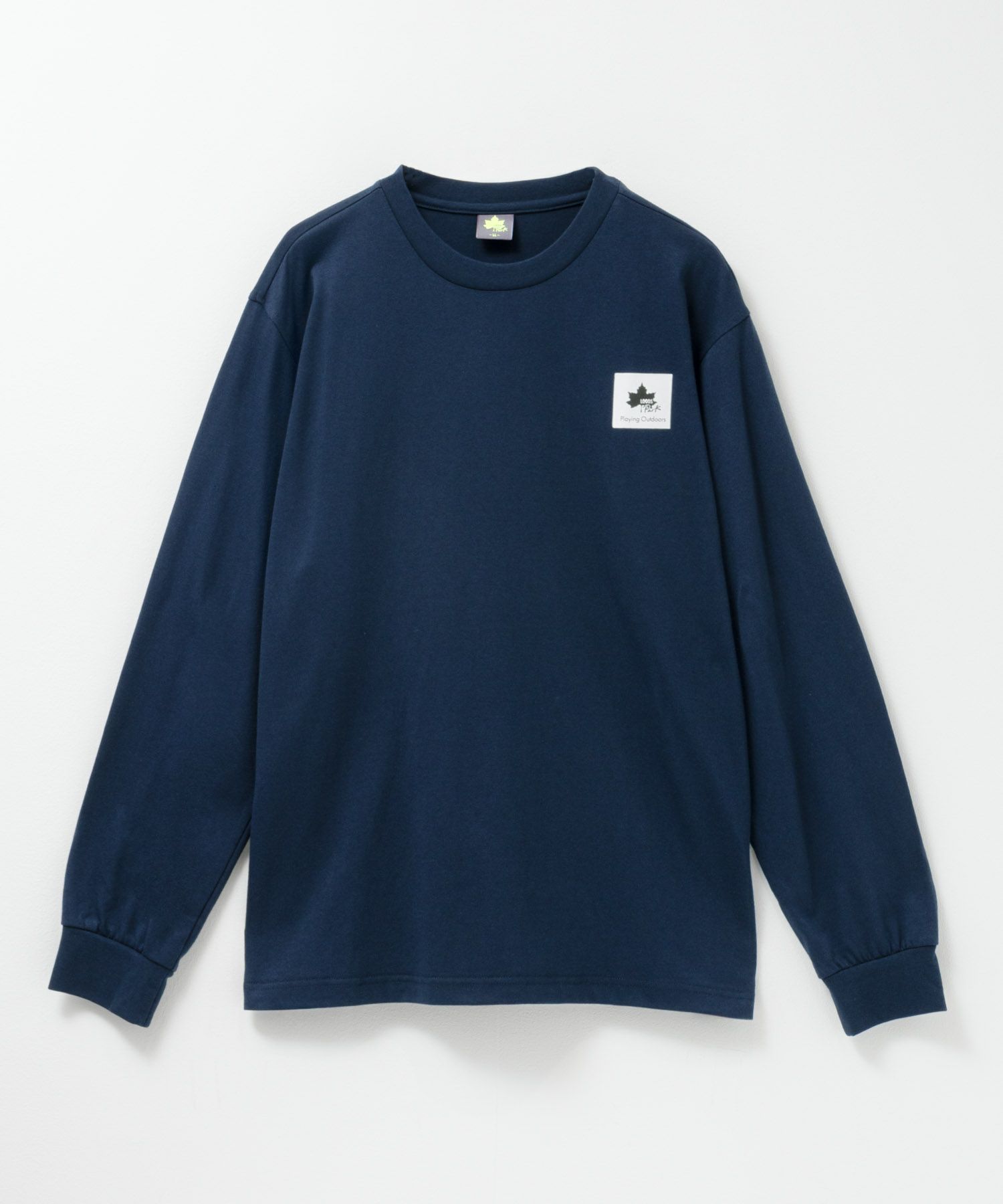 【WEB限定】LOGOS PARK ワンポイントロゴロングスリーブTシャツ メンズ
