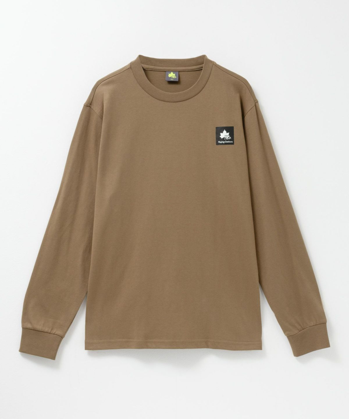 【WEB限定】LOGOS PARK ワンポイントロゴロングスリーブTシャツ メンズ
