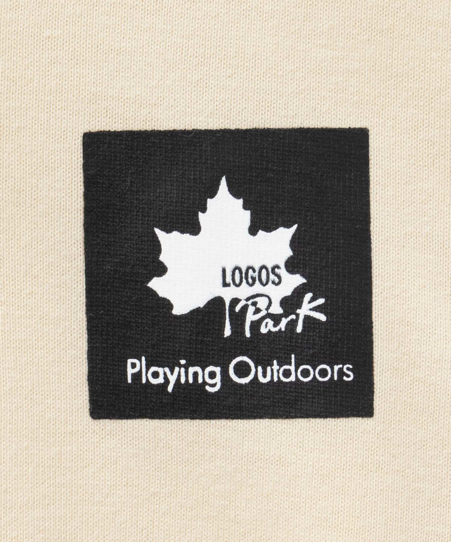 【WEB限定】LOGOS PARK ワンポイントロゴロングスリーブTシャツ メンズ
