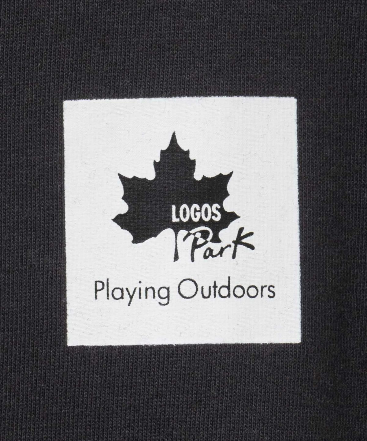 【WEB限定】LOGOS PARK ワンポイントロゴロングスリーブTシャツ メンズ