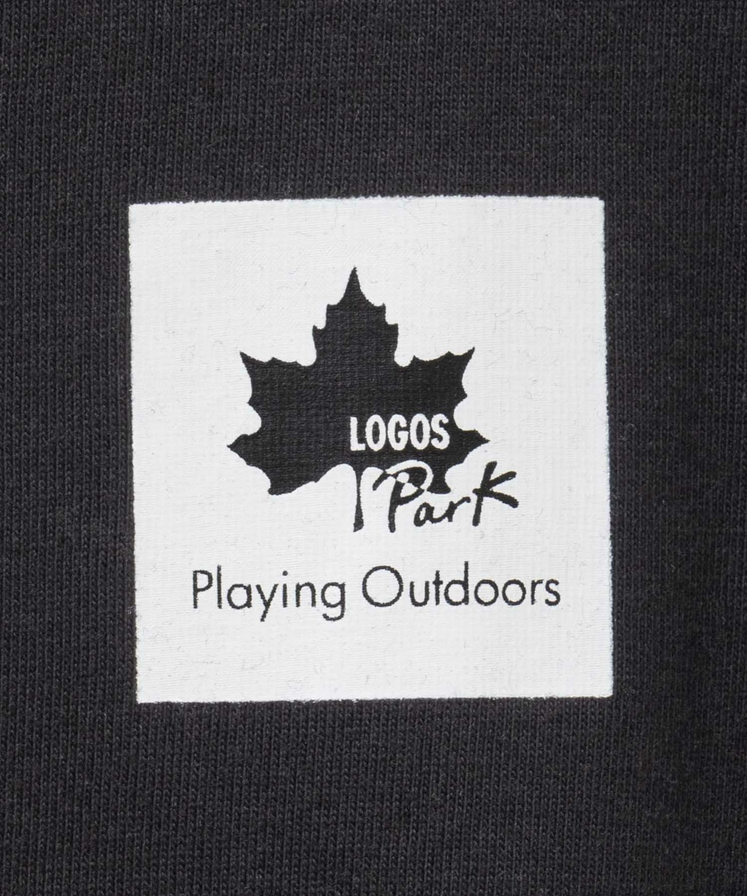 【WEB限定】LOGOS PARK ワンポイントロゴロングスリーブTシャツ メンズ