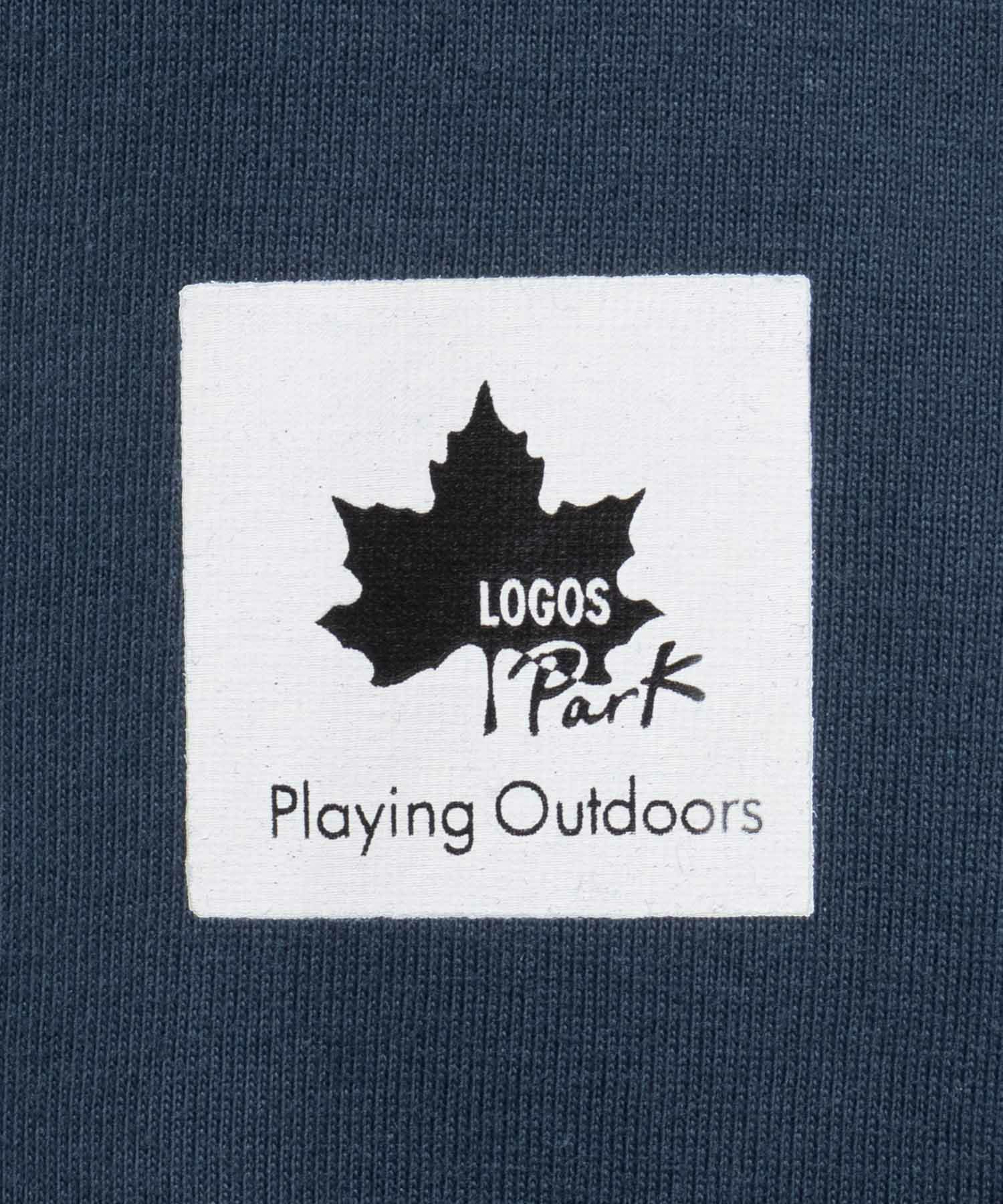 【WEB限定】LOGOS PARK ワンポイントロゴロングスリーブTシャツ メンズ