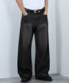 【WEB限定】デニムカーブワイドパンツ メンズ商品サムネイル-1