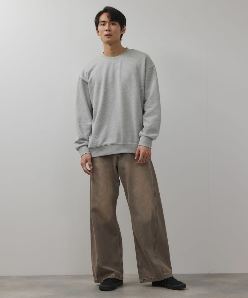 【WEB限定】デニムカーブワイドパンツ メンズ商品画像-13