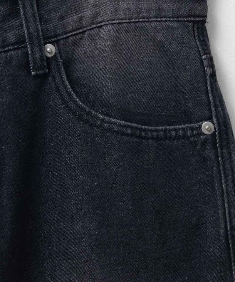 【WEB限定】デニムカーブワイドパンツ メンズ商品画像-24