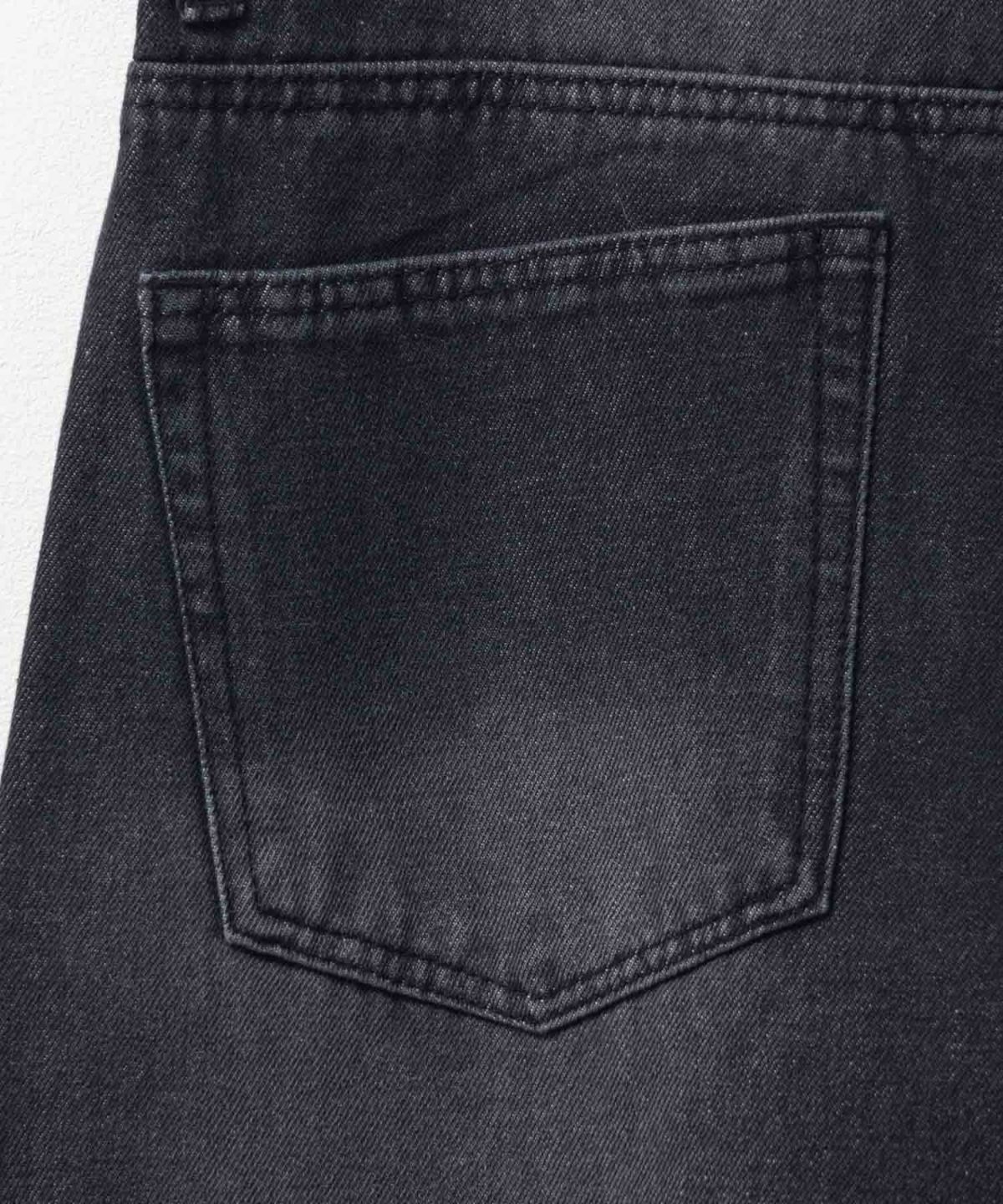 【WEB限定】デニムカーブワイドパンツ メンズ