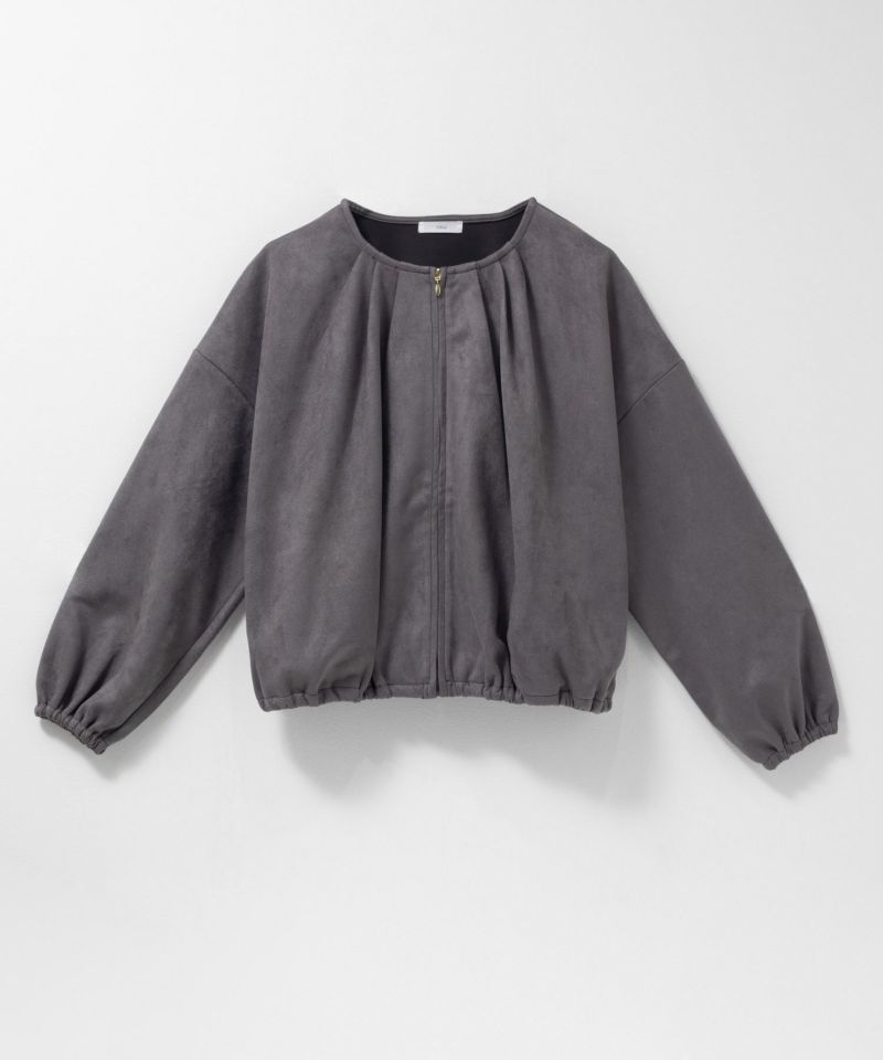 [最終さらに50%OFF]nAvy  スエードポンチブルゾン レディース商品画像-18