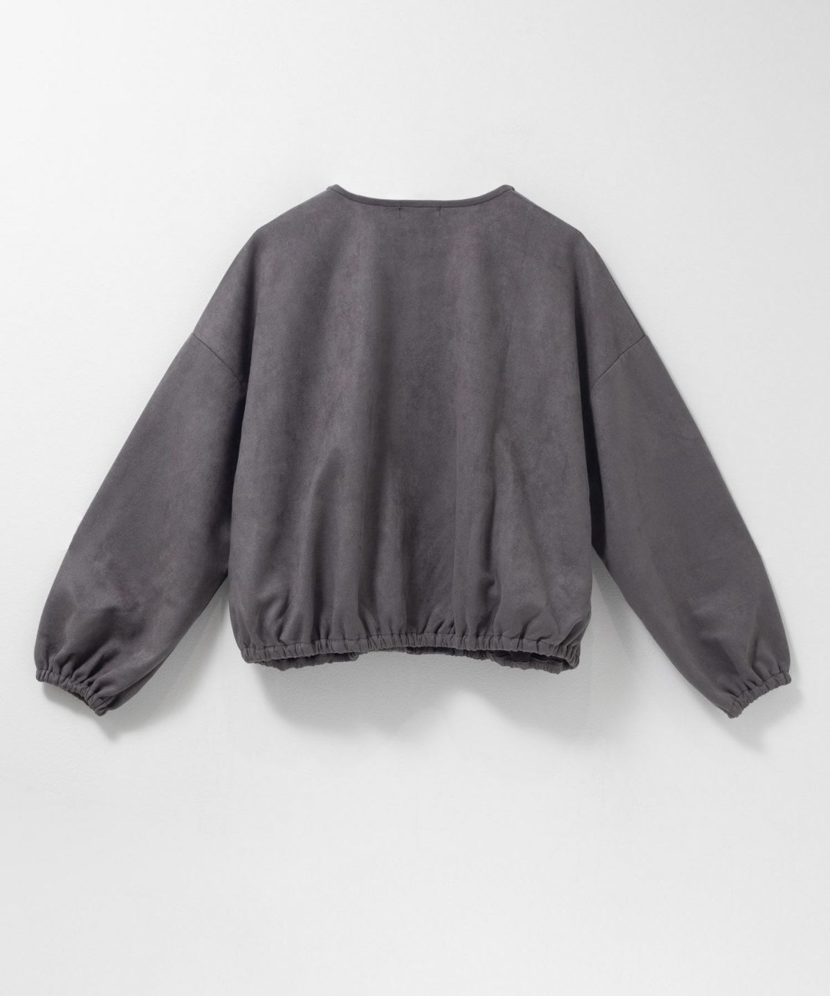 nAvy スエードポンチブルゾン レディース