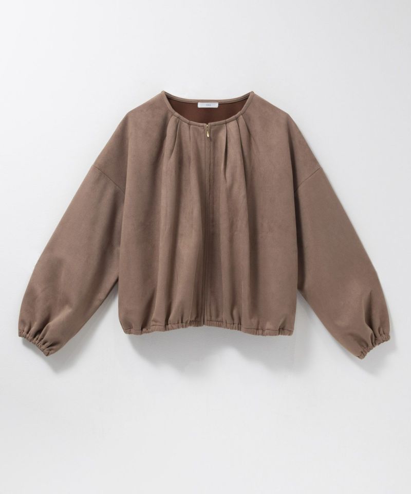 [最終さらに50%OFF]nAvy  スエードポンチブルゾン レディース商品画像-20