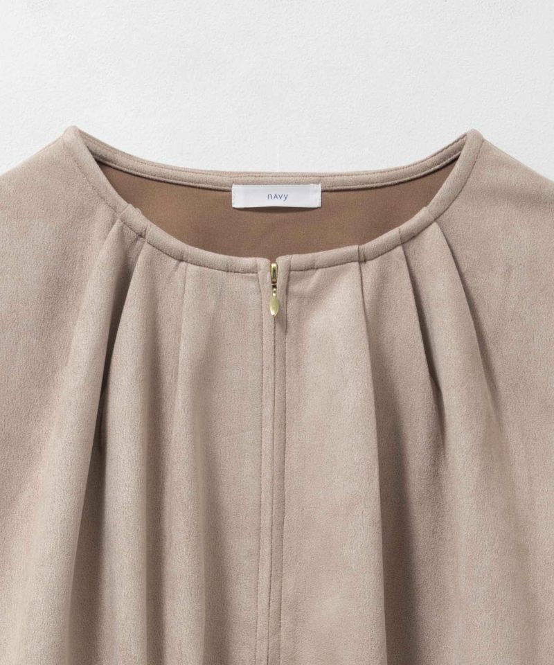 [最終さらに50%OFF]nAvy  スエードポンチブルゾン レディース商品画像-22