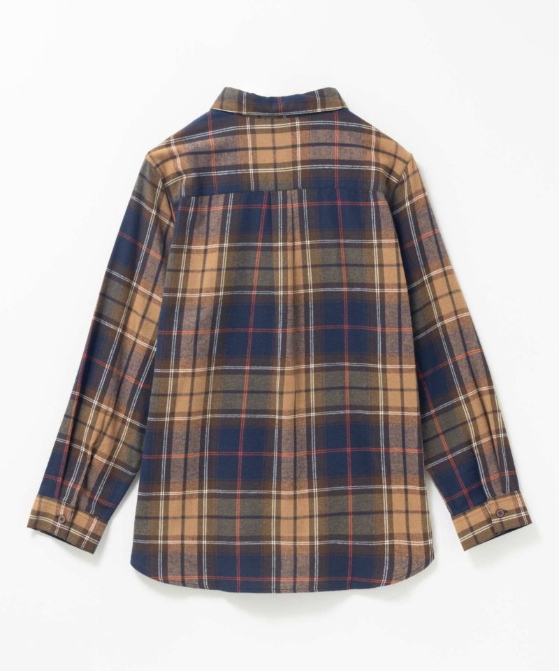 nAvy コットンネルチェックシャツ レディース商品画像-12