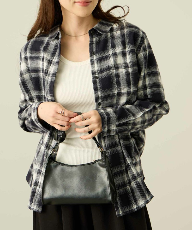 nAvy  コットンネルチェックシャツ レディース商品画像-13