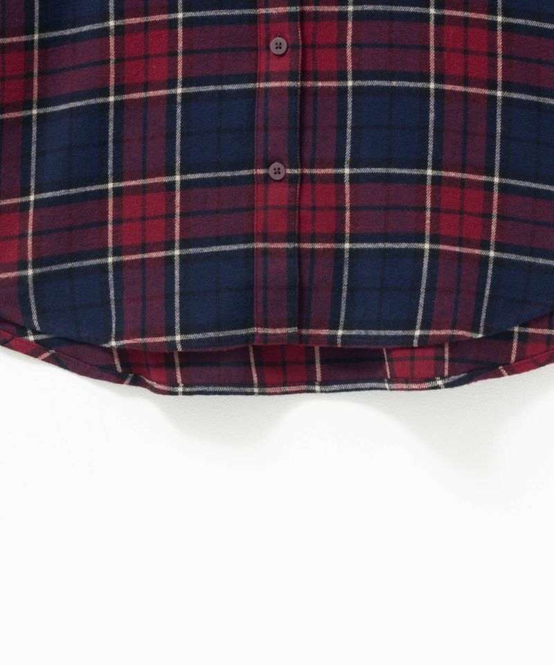 nAvy コットンネルチェックシャツ レディース商品画像-14